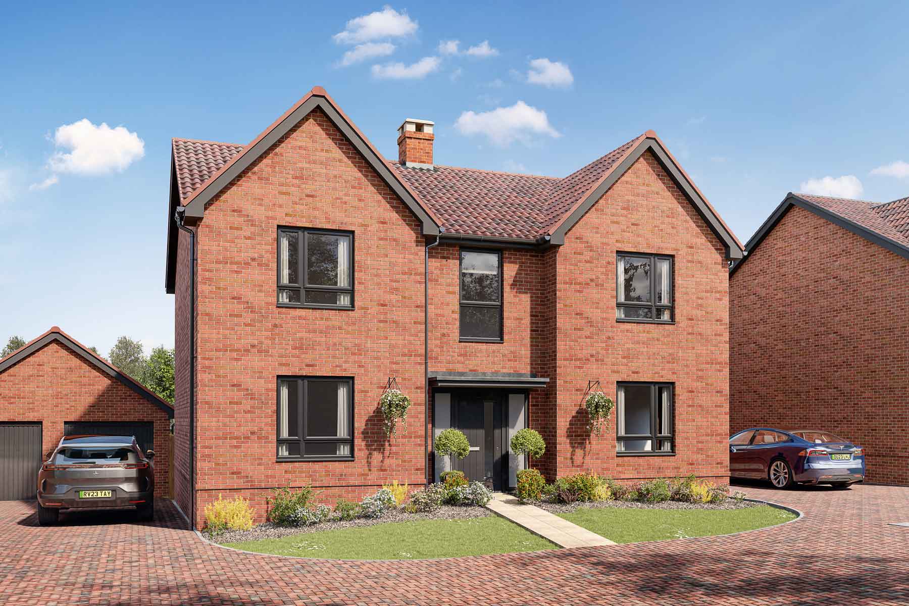Thirlford CGI Churchfields