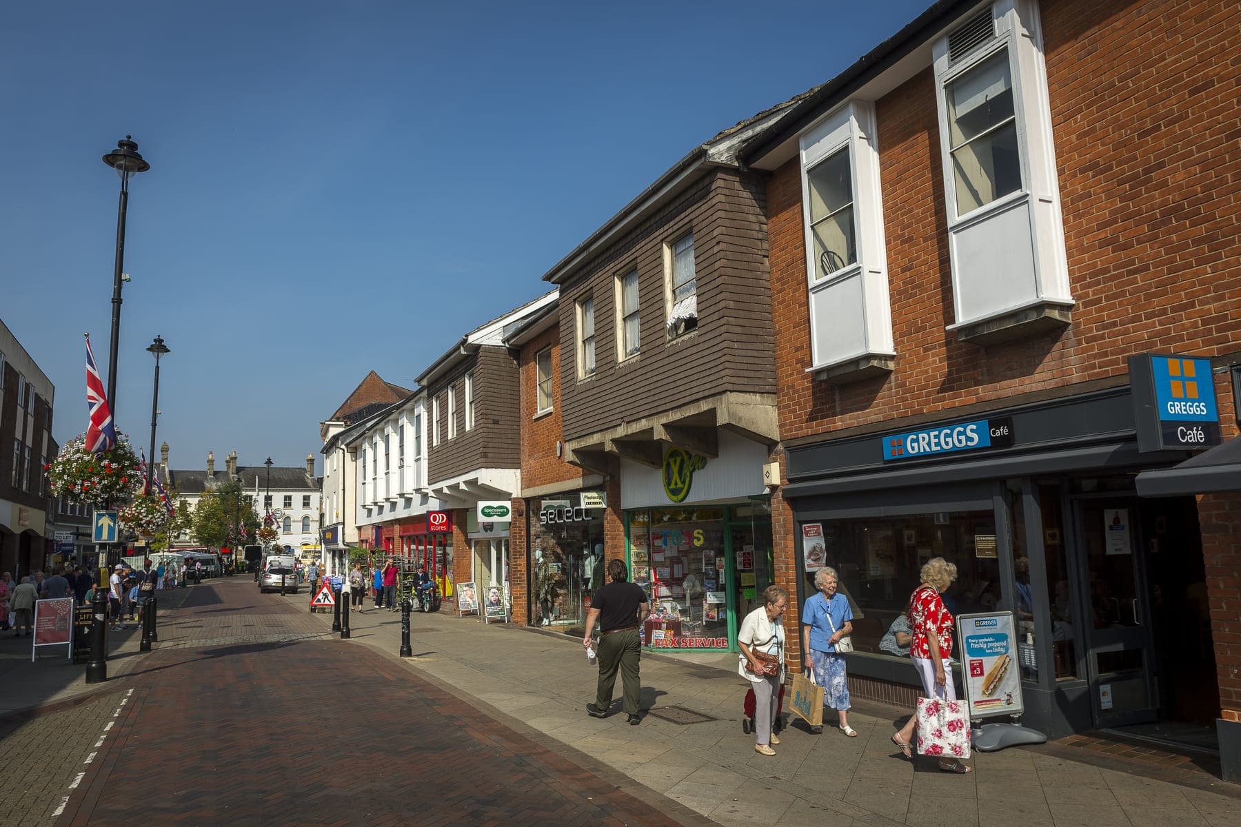 Stowmarket high street shops