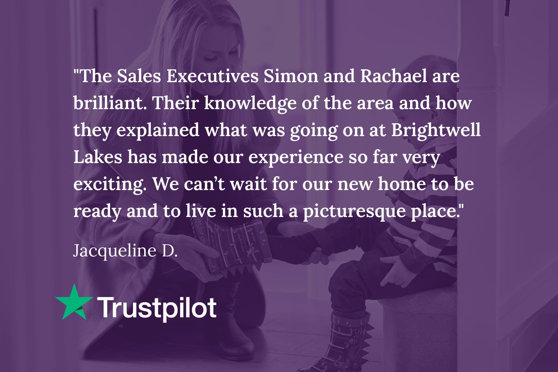Brightwell Lakes Trustpilot review
