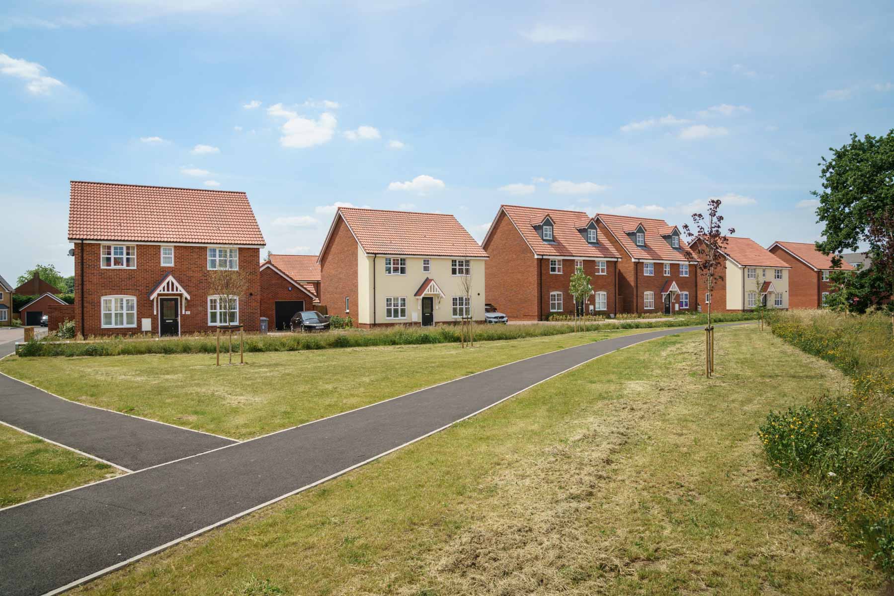 Sewell Meadow detached street scene