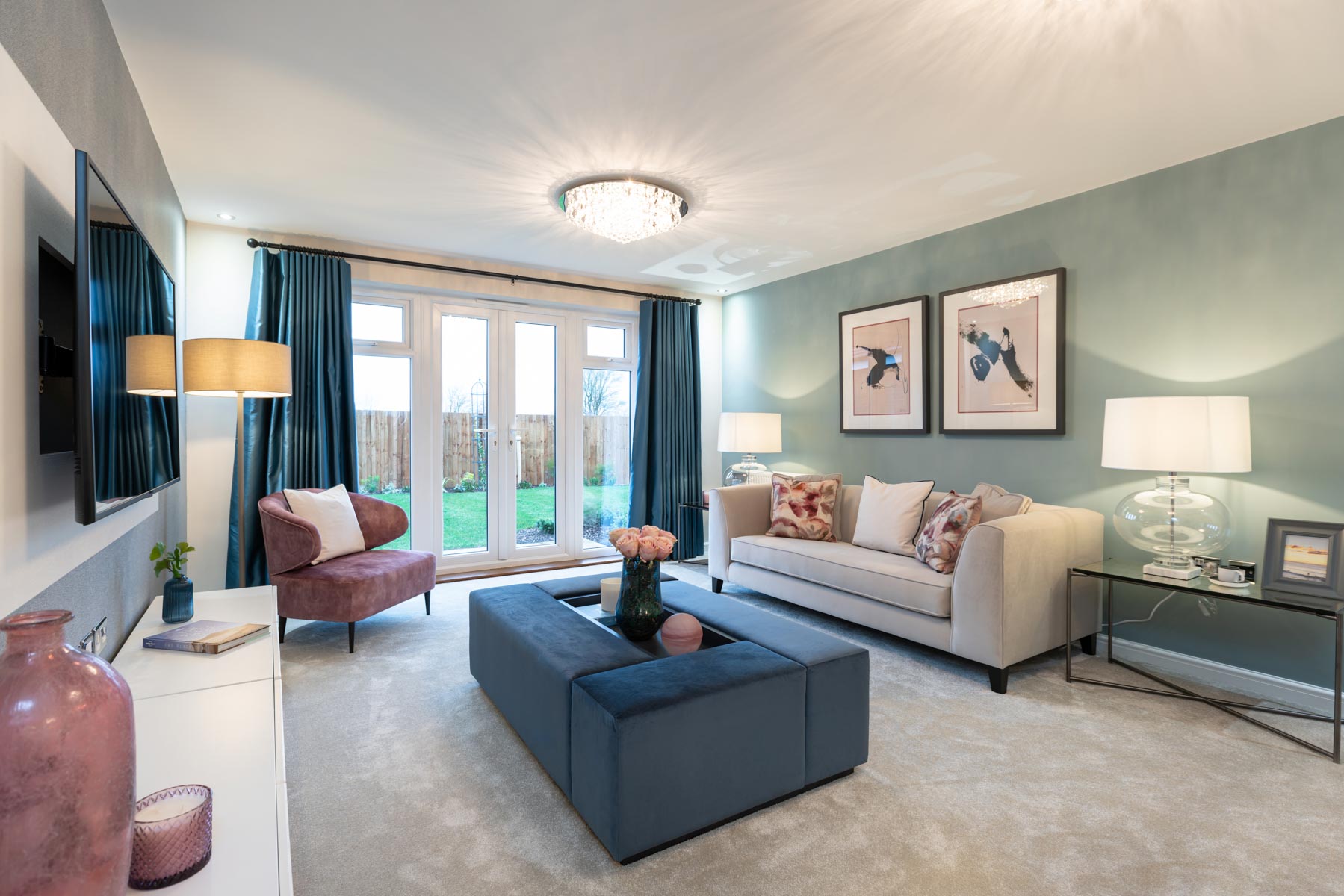 The Lavenham living room