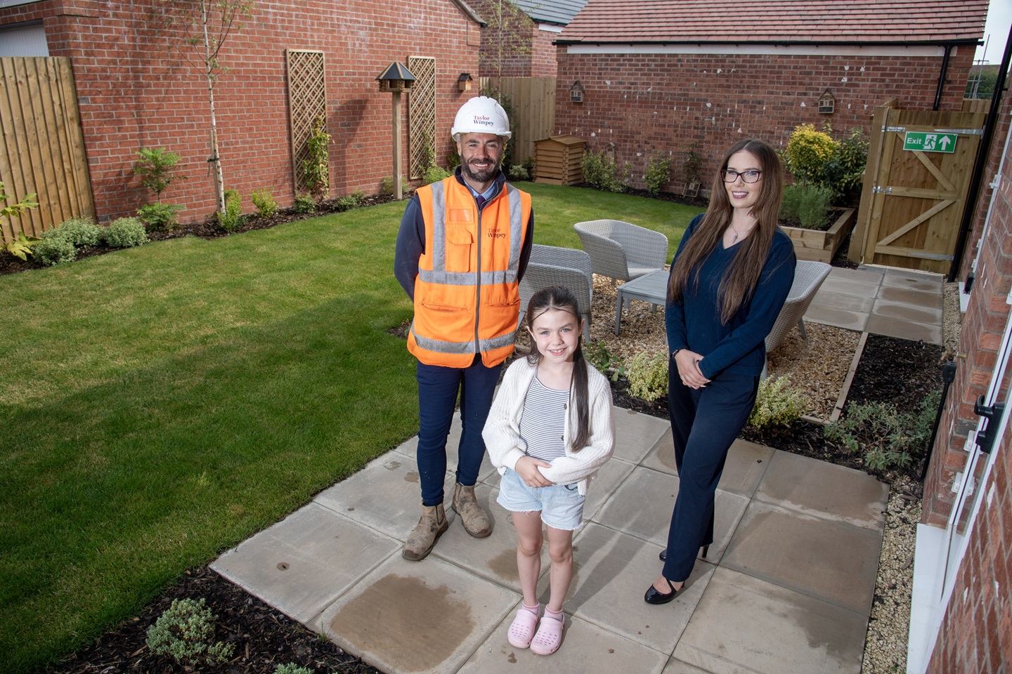 Castle Manor show home garden