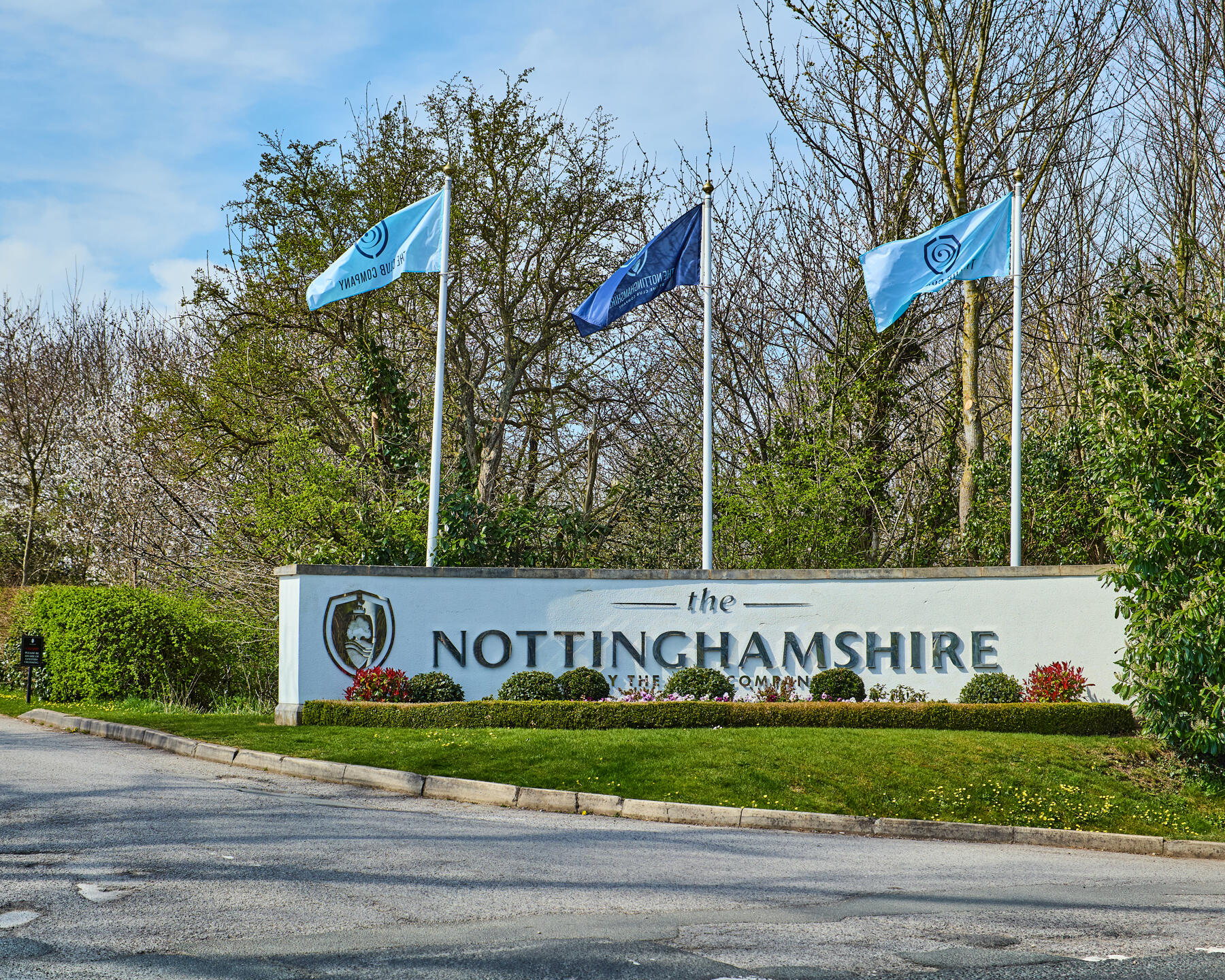 Nottinghamshire Golf Club, gated entrance - just 2 miles North of village on road to city.