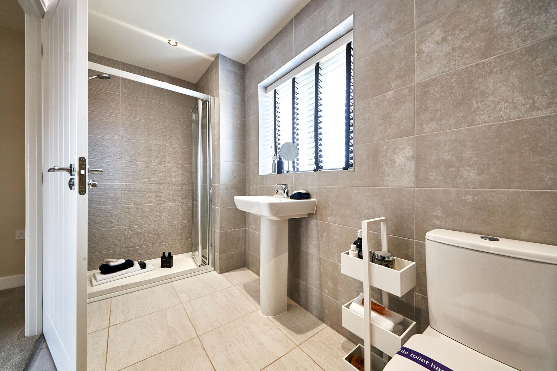 En suite shower room