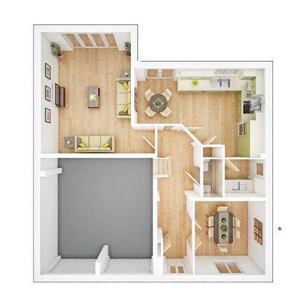 Lavenham ground floor layout