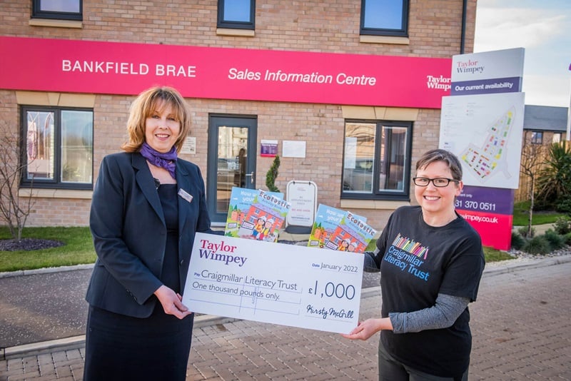 Bankfield Brae Sales Executive with Craigmillar Literacy Trust