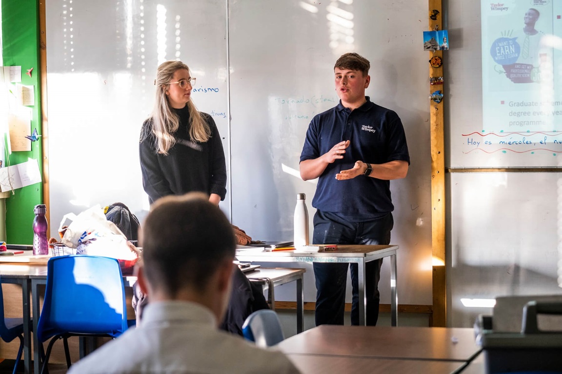 Inverkeithing High School visit