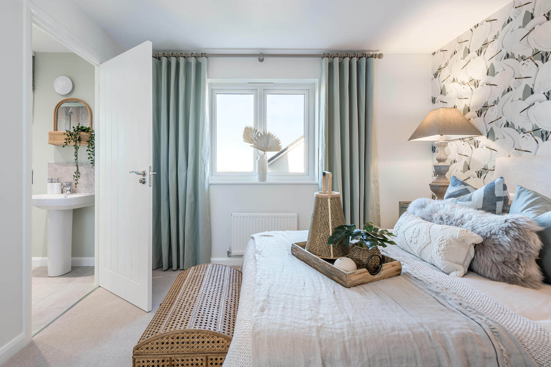 The Stewart bedroom internal