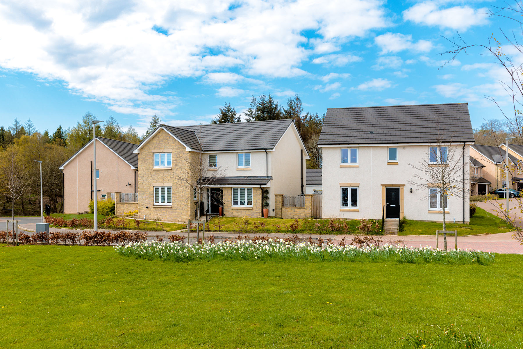 Greenlaw Mains Street Scene