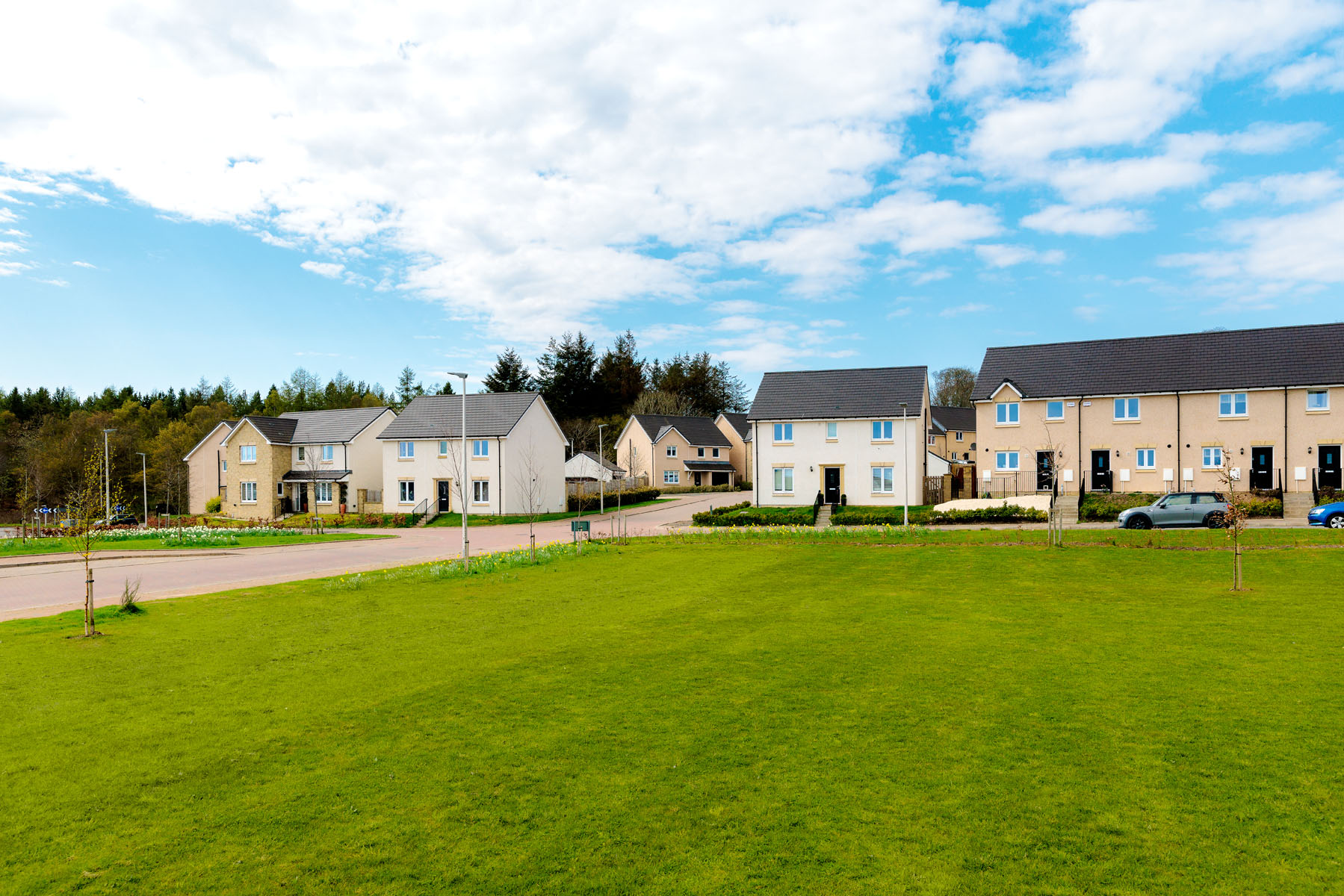 Greenlaw Mains Street Scene