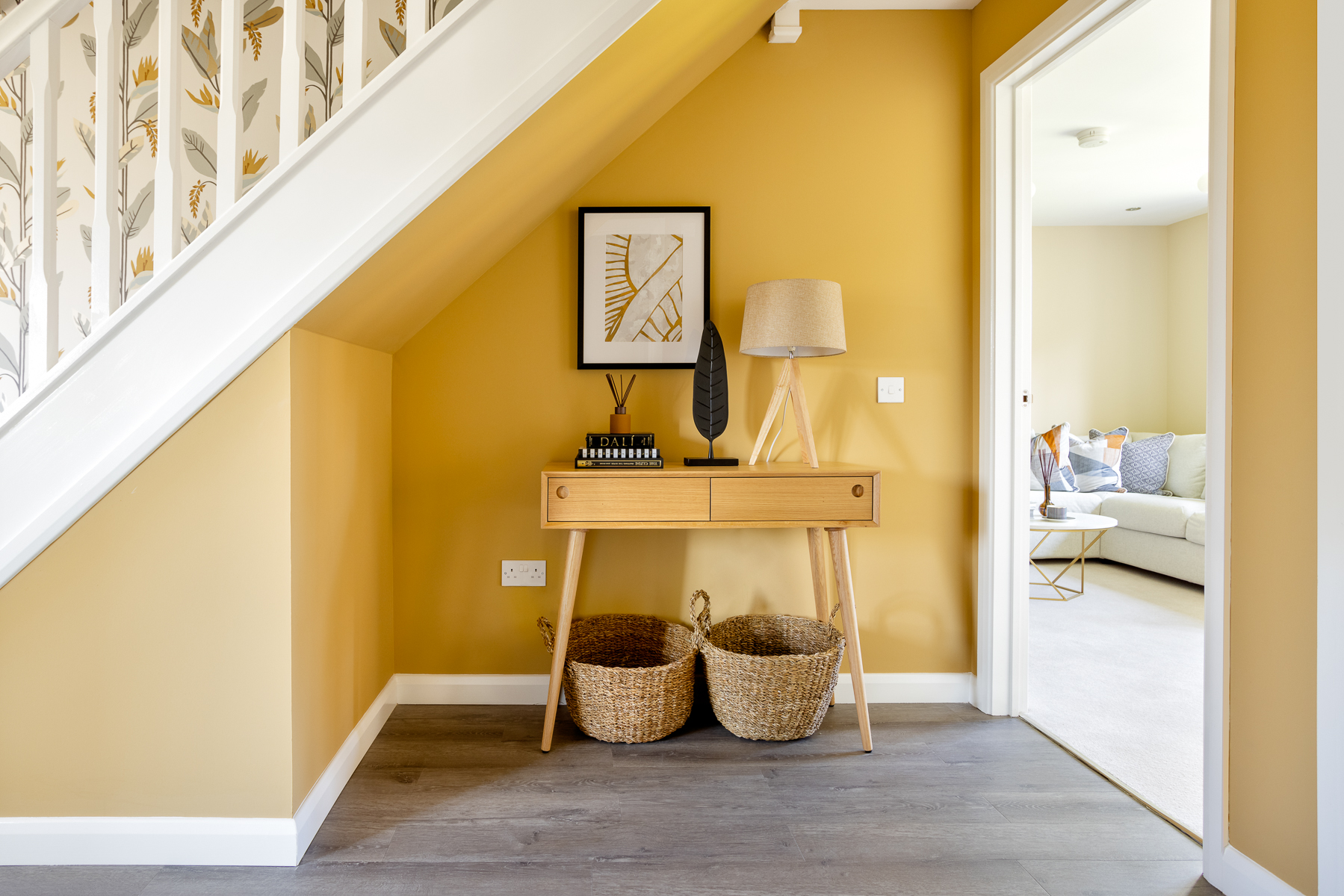 The hallway in the 4 bedroom Hume home