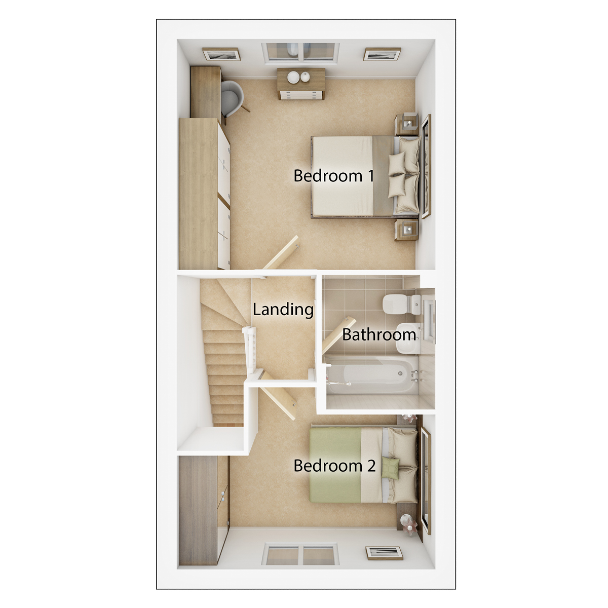 Taylor Wimpey 2 Bedroom House Virtual Tour