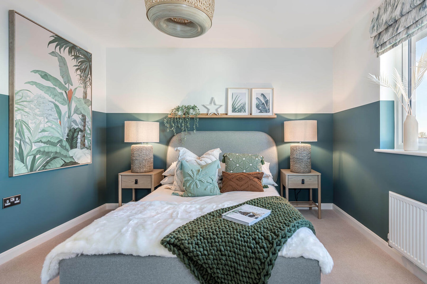 The Stewart bedroom 3 Taylor Wimpey show home