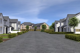Sinclair Gardens street scene