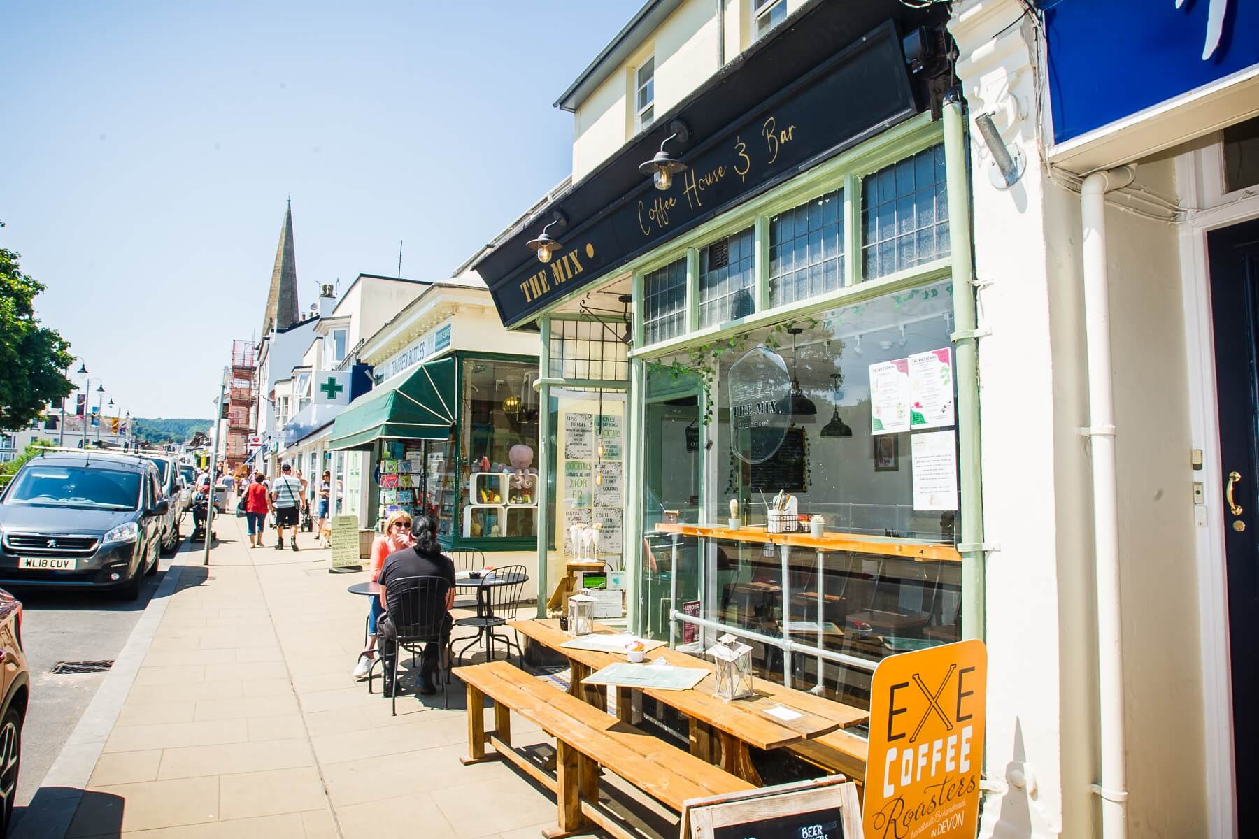 Dawlish town centre