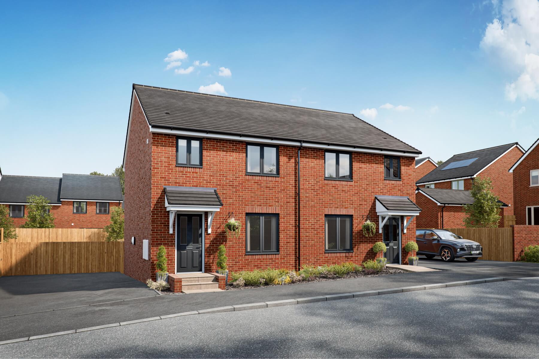 Artist impression of a Byford at Brook Vale