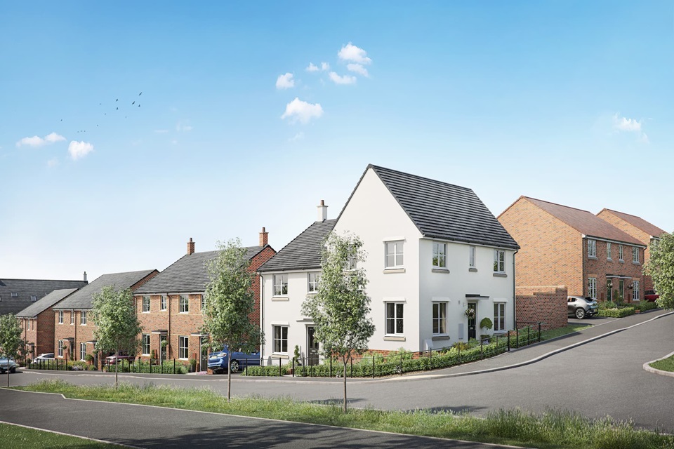 Plot 8 at Wool Gardens in Crewkerne ‧ Taylor Wimpey