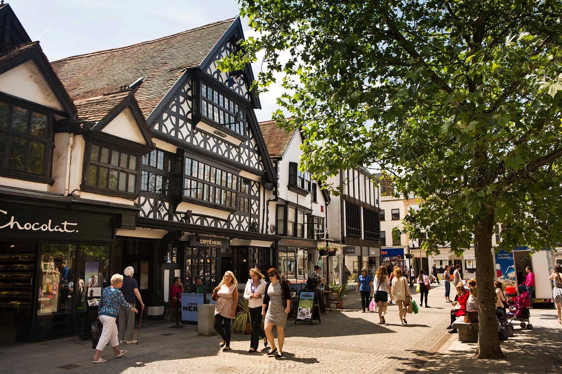 Taunton town centre