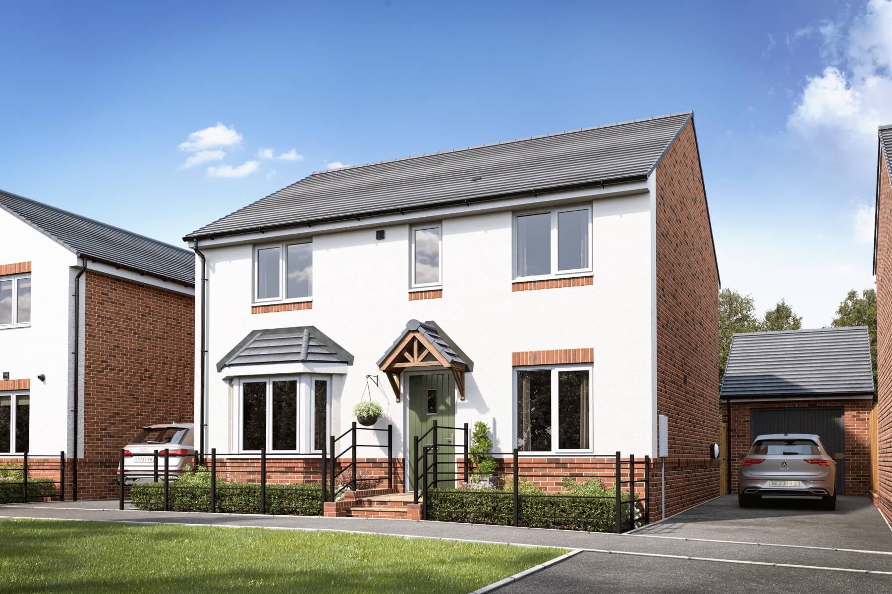 Artist's impression of a Manford housetype at St Mary View