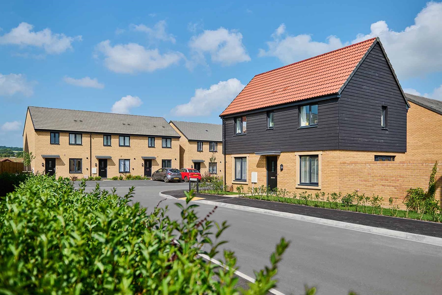 Wool Gardens street scene