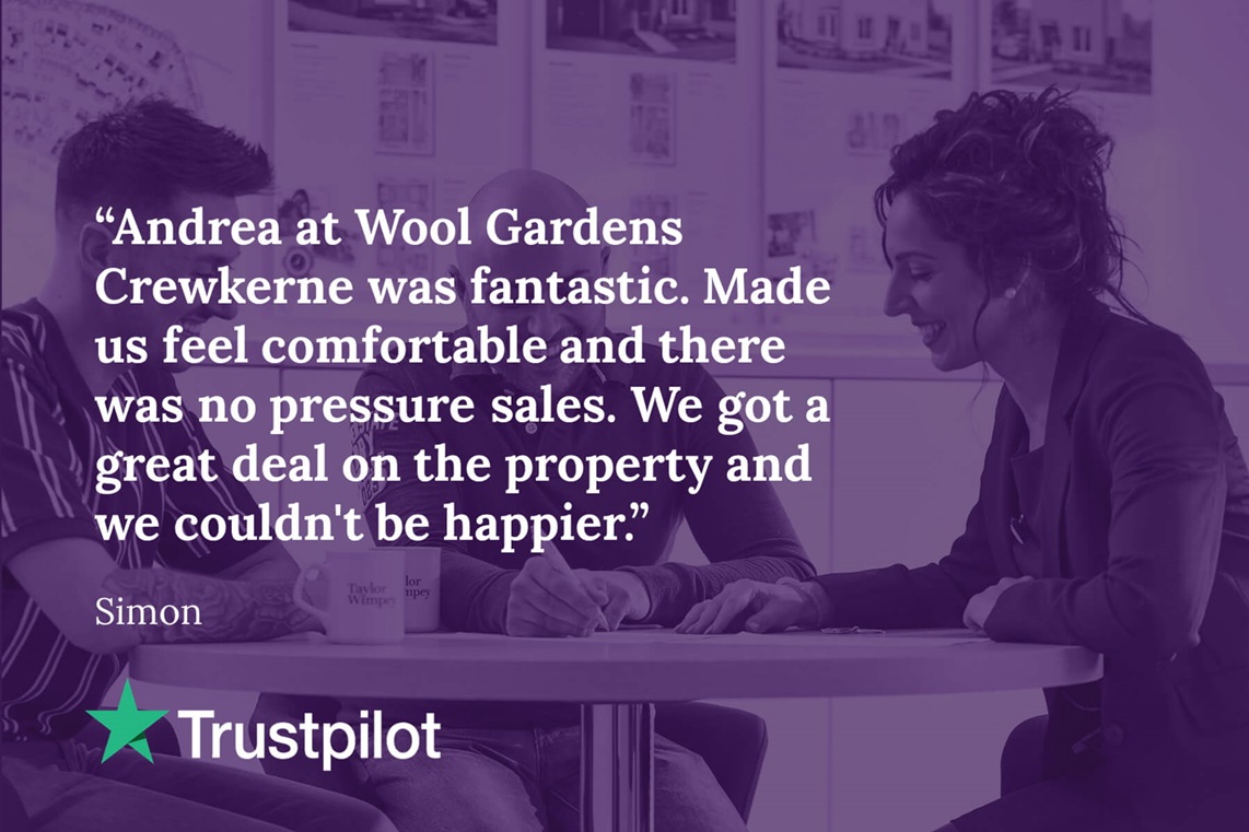 Wool Gardens Trustpilot review