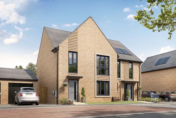 2 bedroom semi-detached