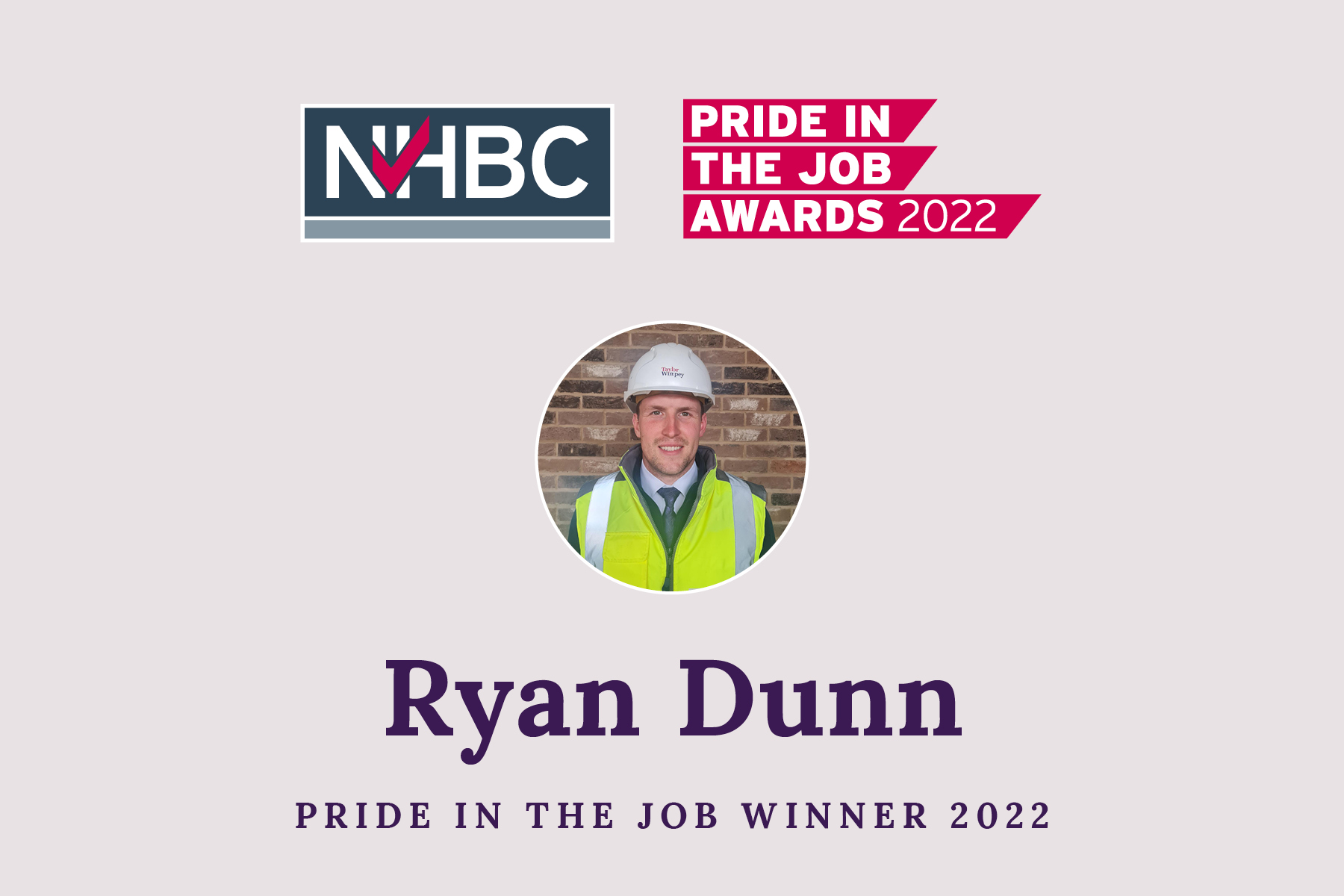 Ryan Dunn Pride in the job 