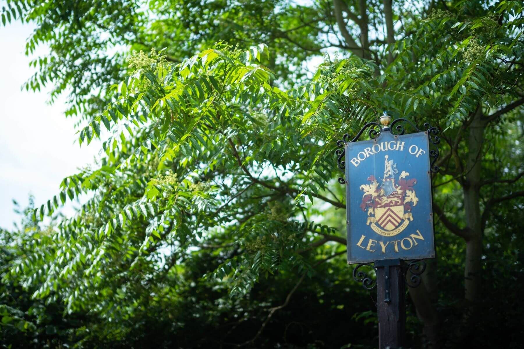 Coronation Gardens Leyton Sign