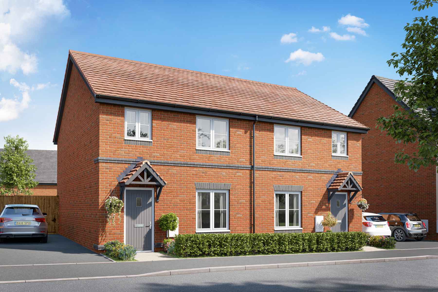 Plot 3 3 Bedroom Semi Detached With Carport At Maidenfields Sudbury In Sudbury Taylor Wimpey