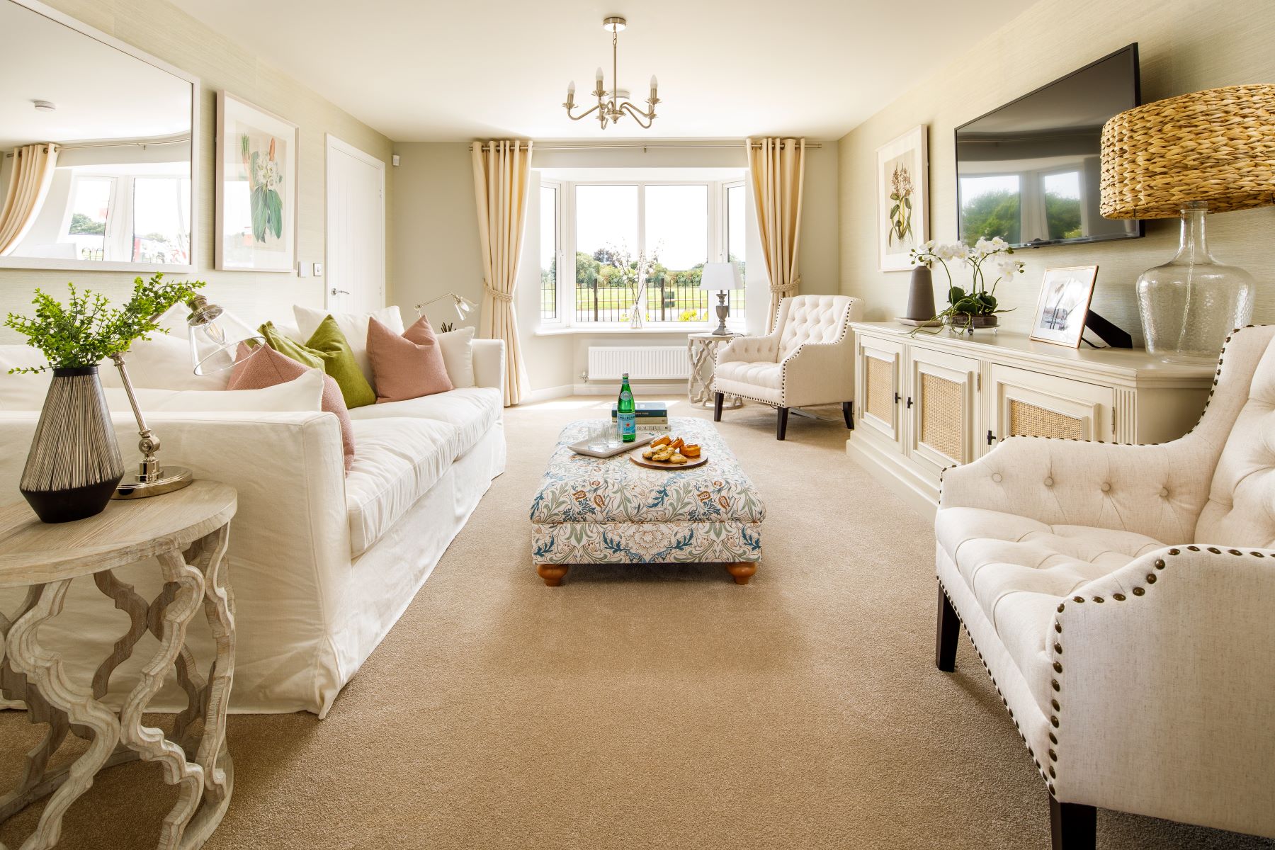 Enjoy a cosy night in from your living room