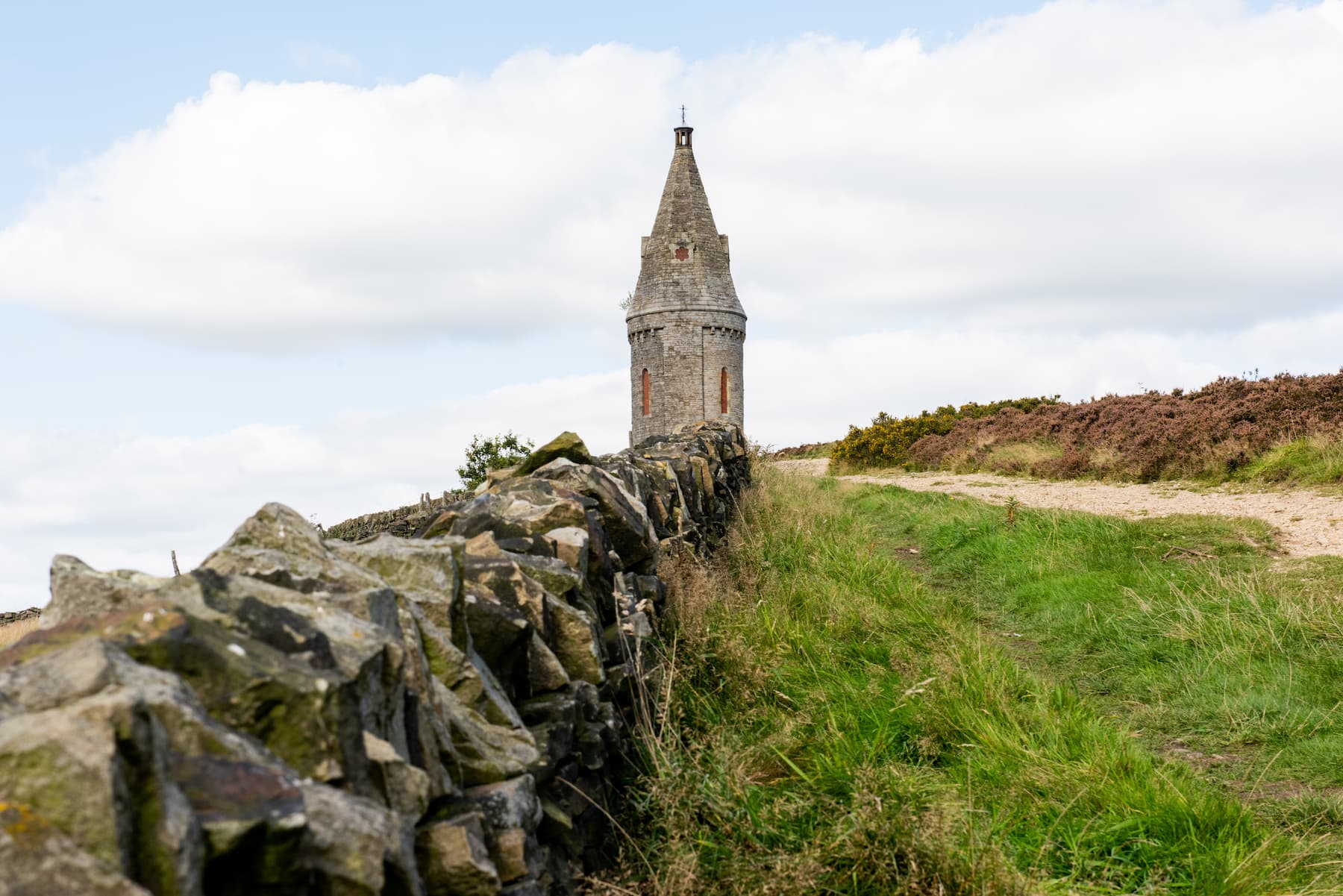 Hartshead Pike - local walking spot in Ashton-Under-Lyne