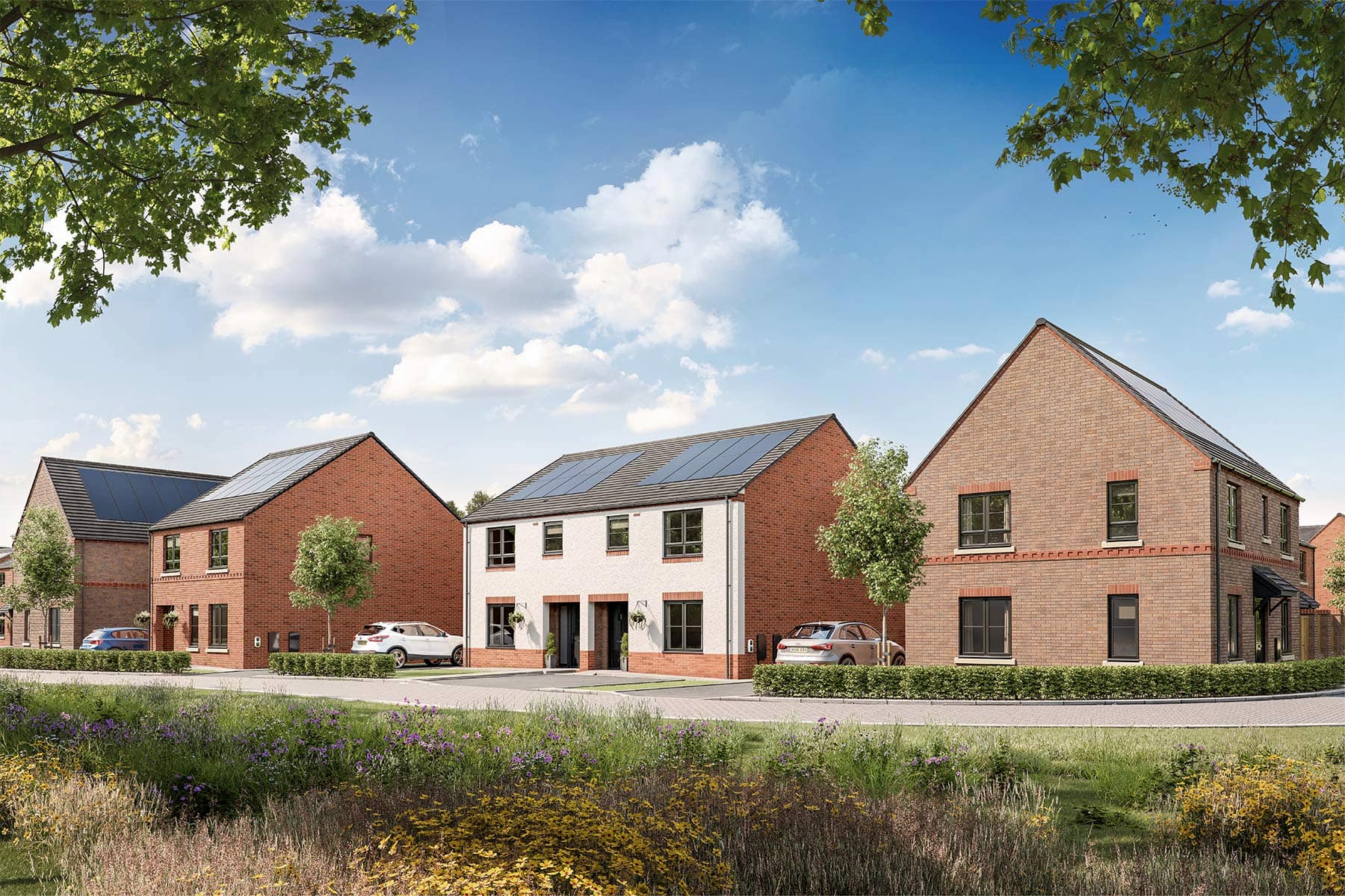 2, 3 & 4 bedroom homes, designed to cater for everyone