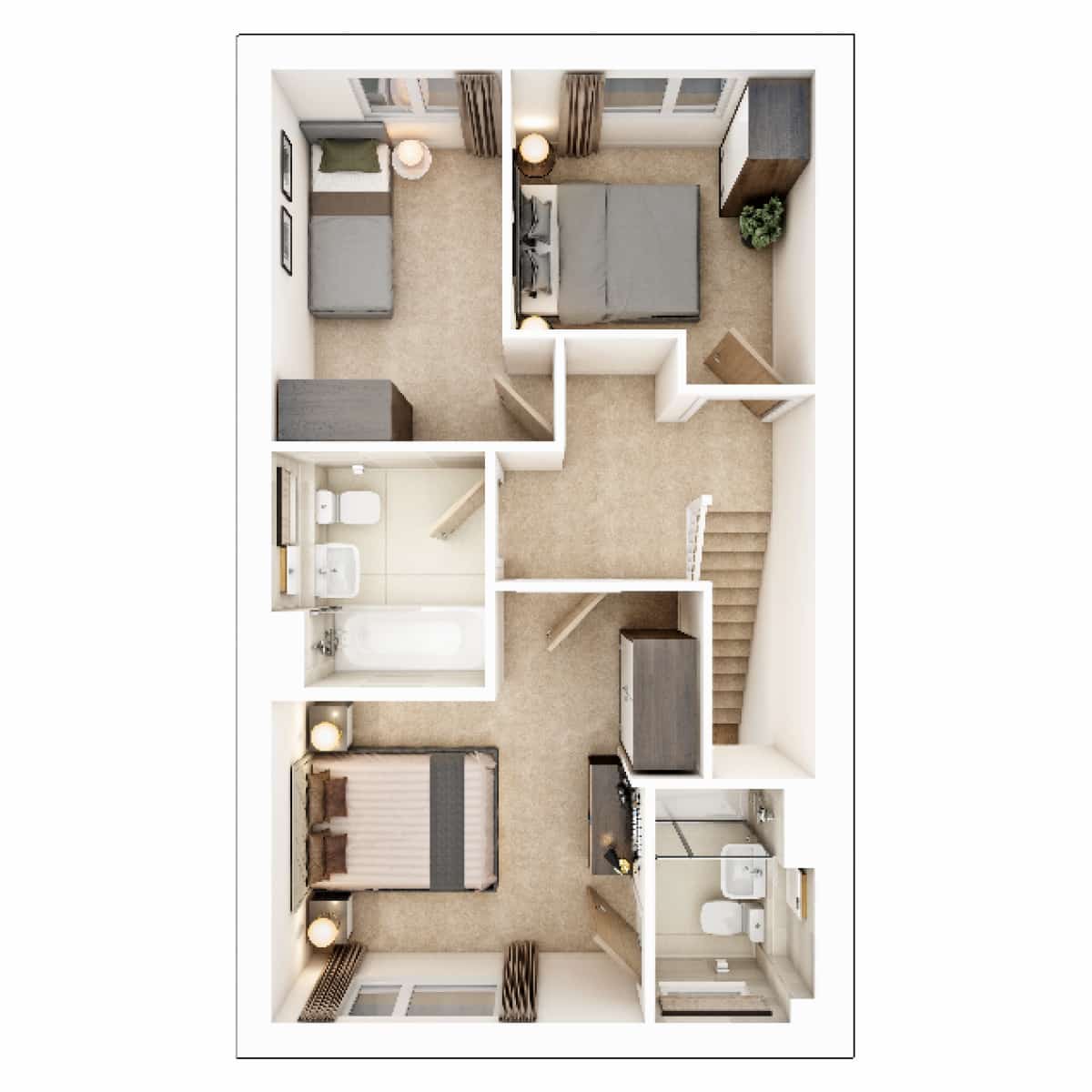 Plot 86 at Millstream Meadows in Middlewich ‧ Taylor Wimpey