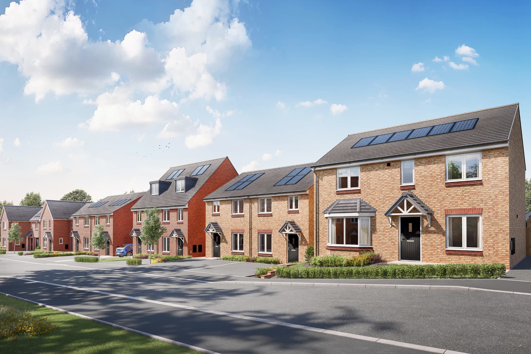 A new collection of 3, 4 & 5 bedroom homes