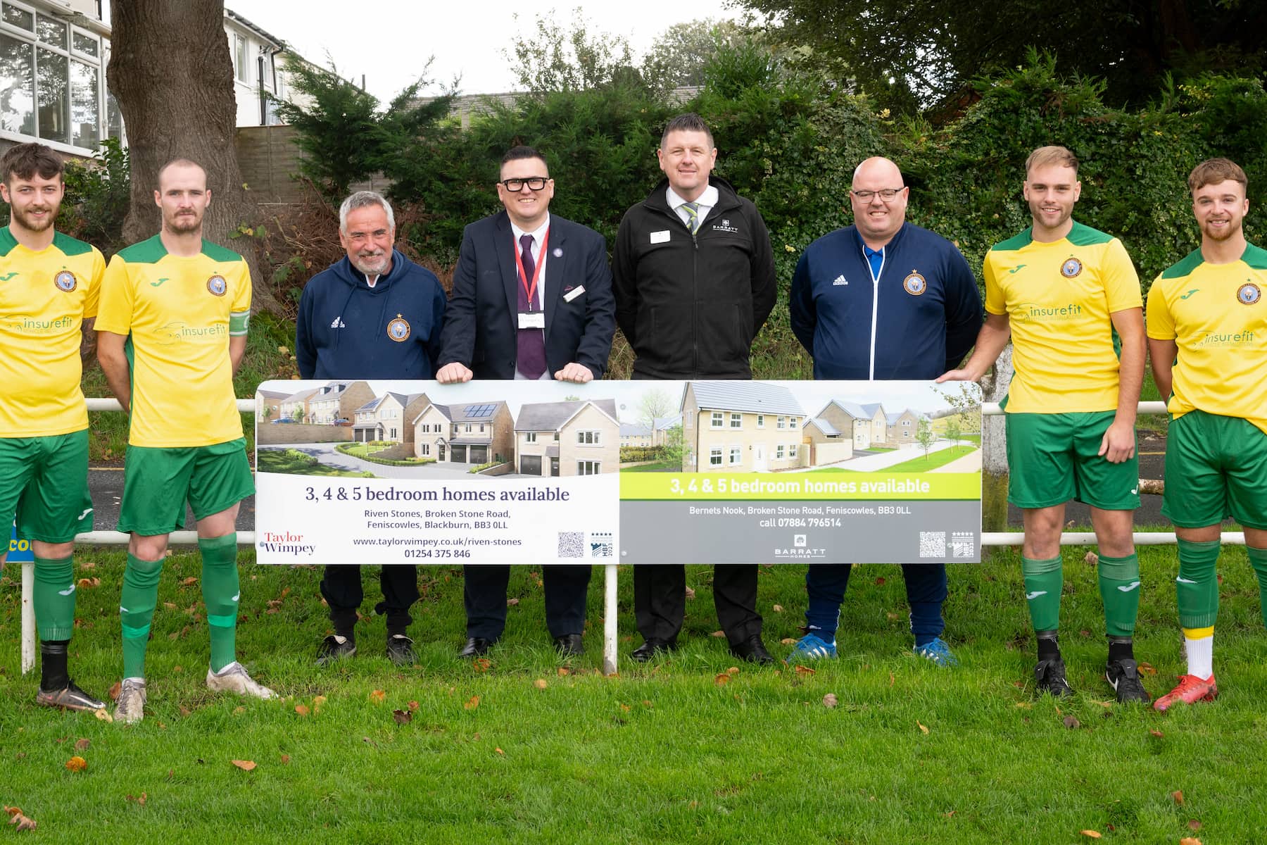 Feniscowles and pleasington fc donation