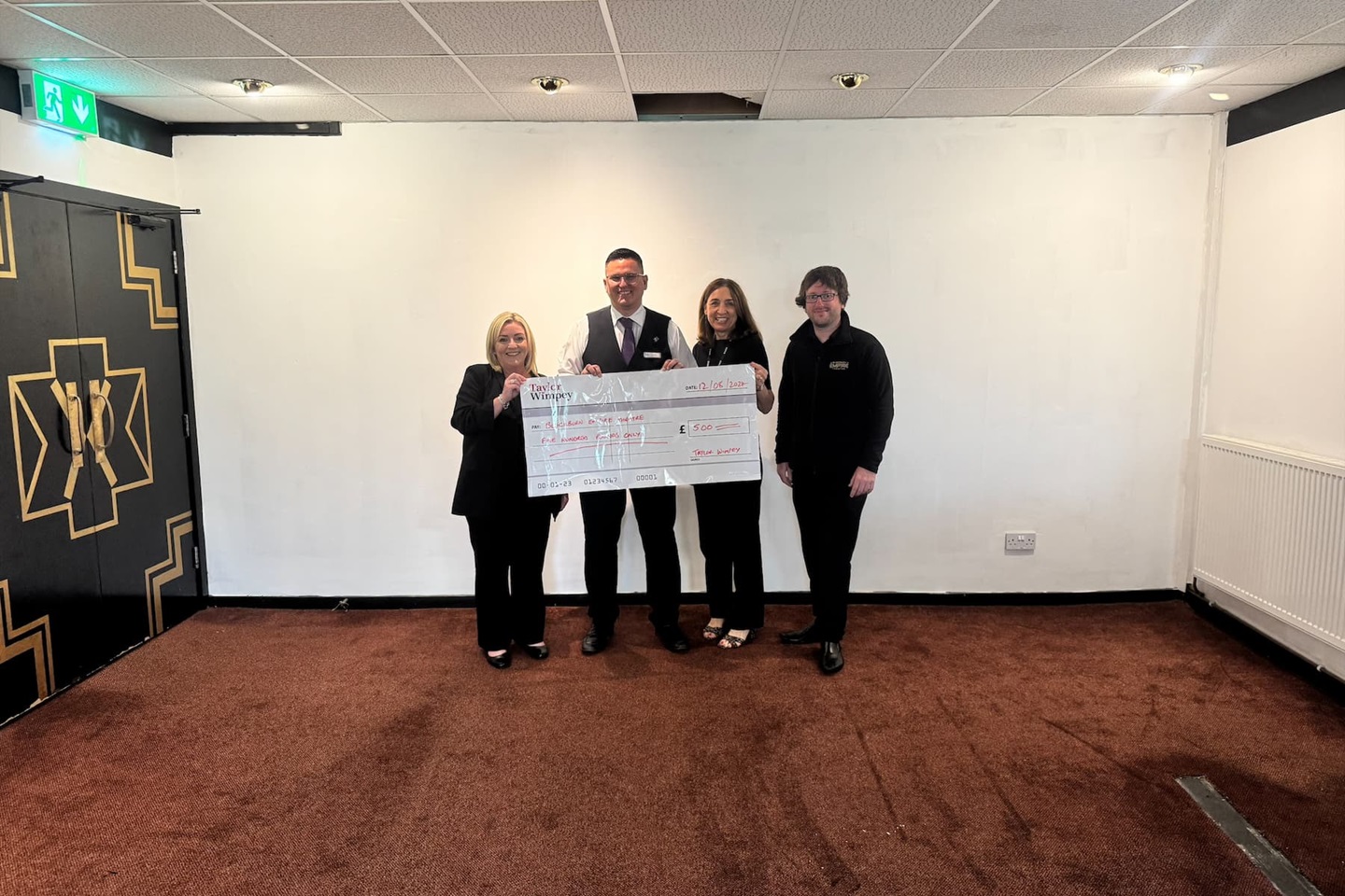 Blackburn Theatre donation