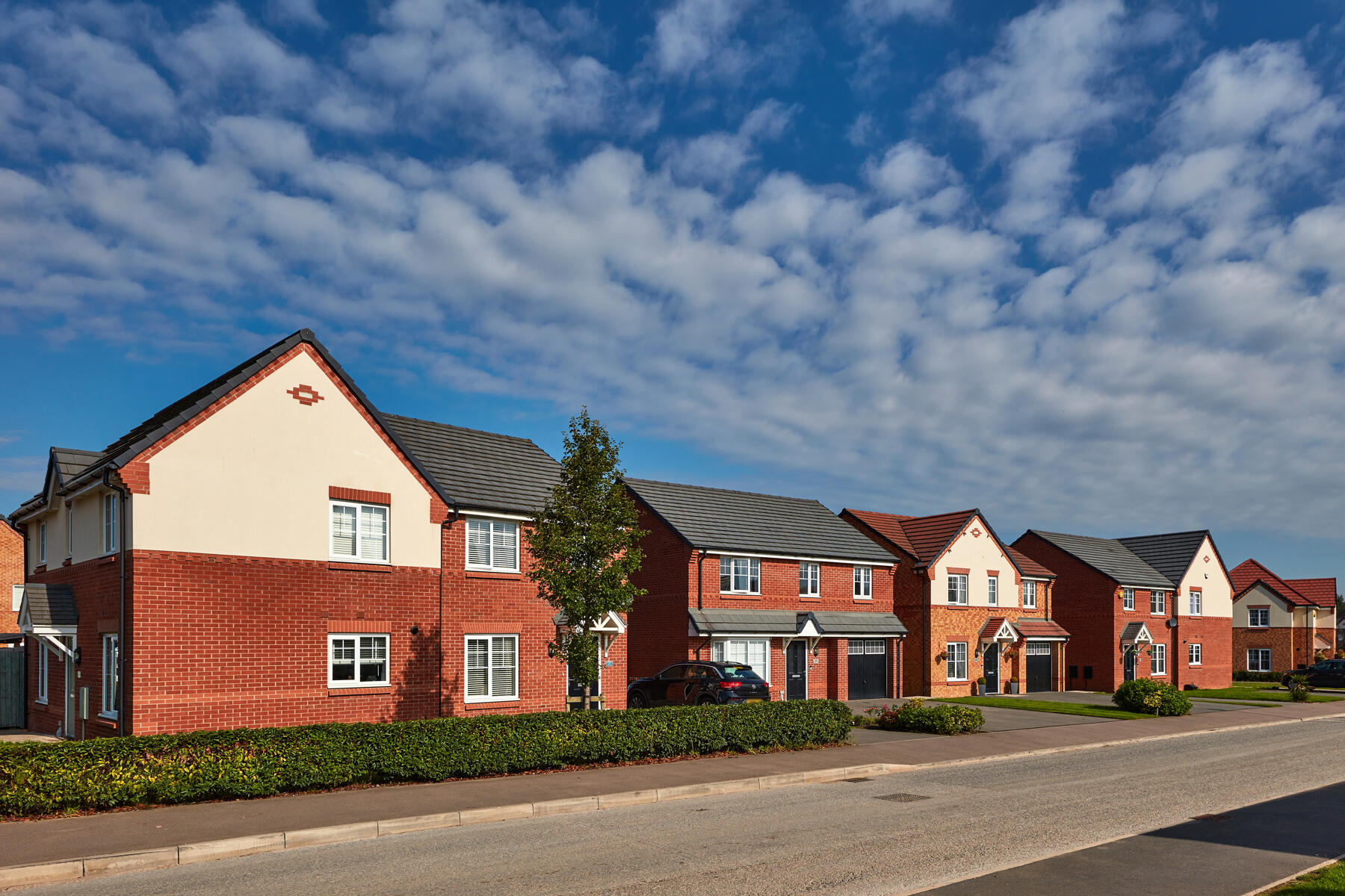Traditional look with modern interiors, catering for families