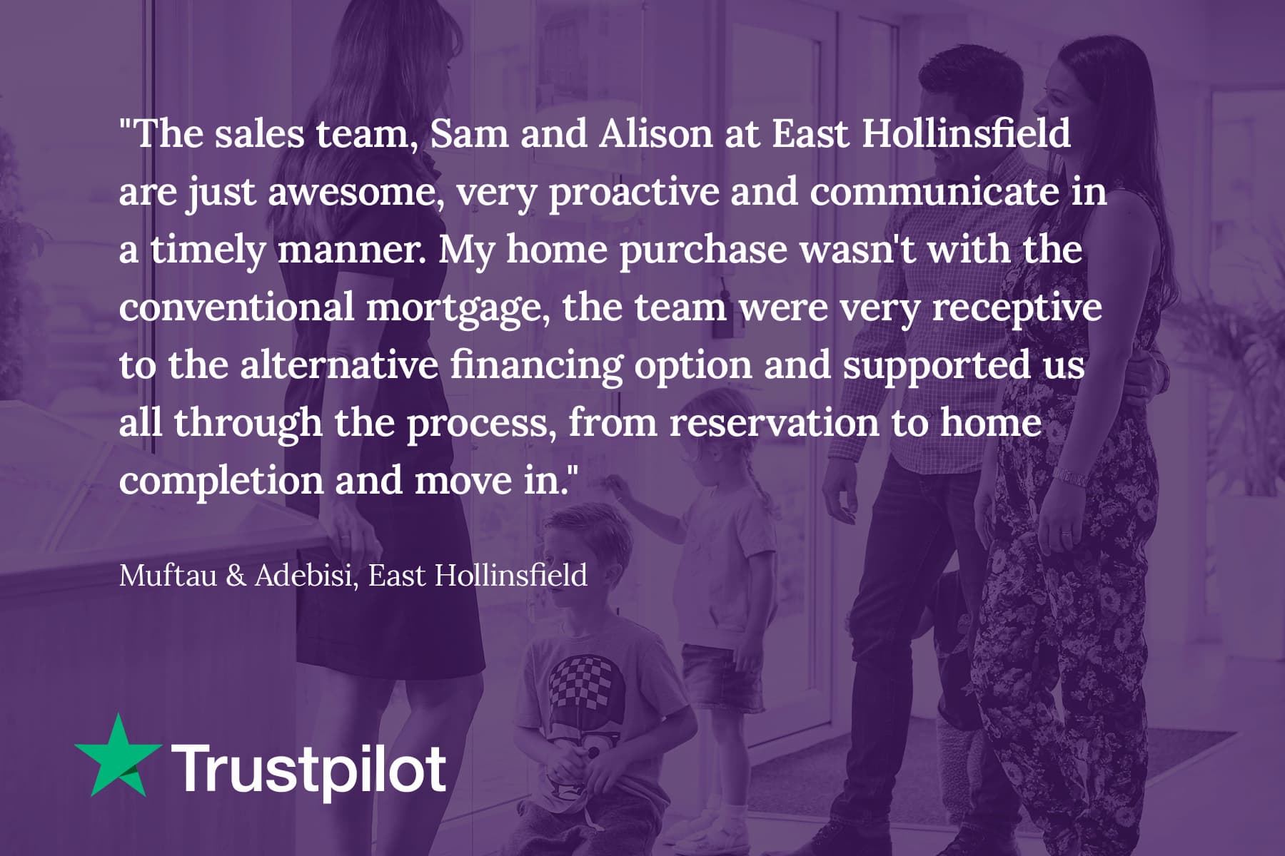 East Hollinsifeld trust pilot review