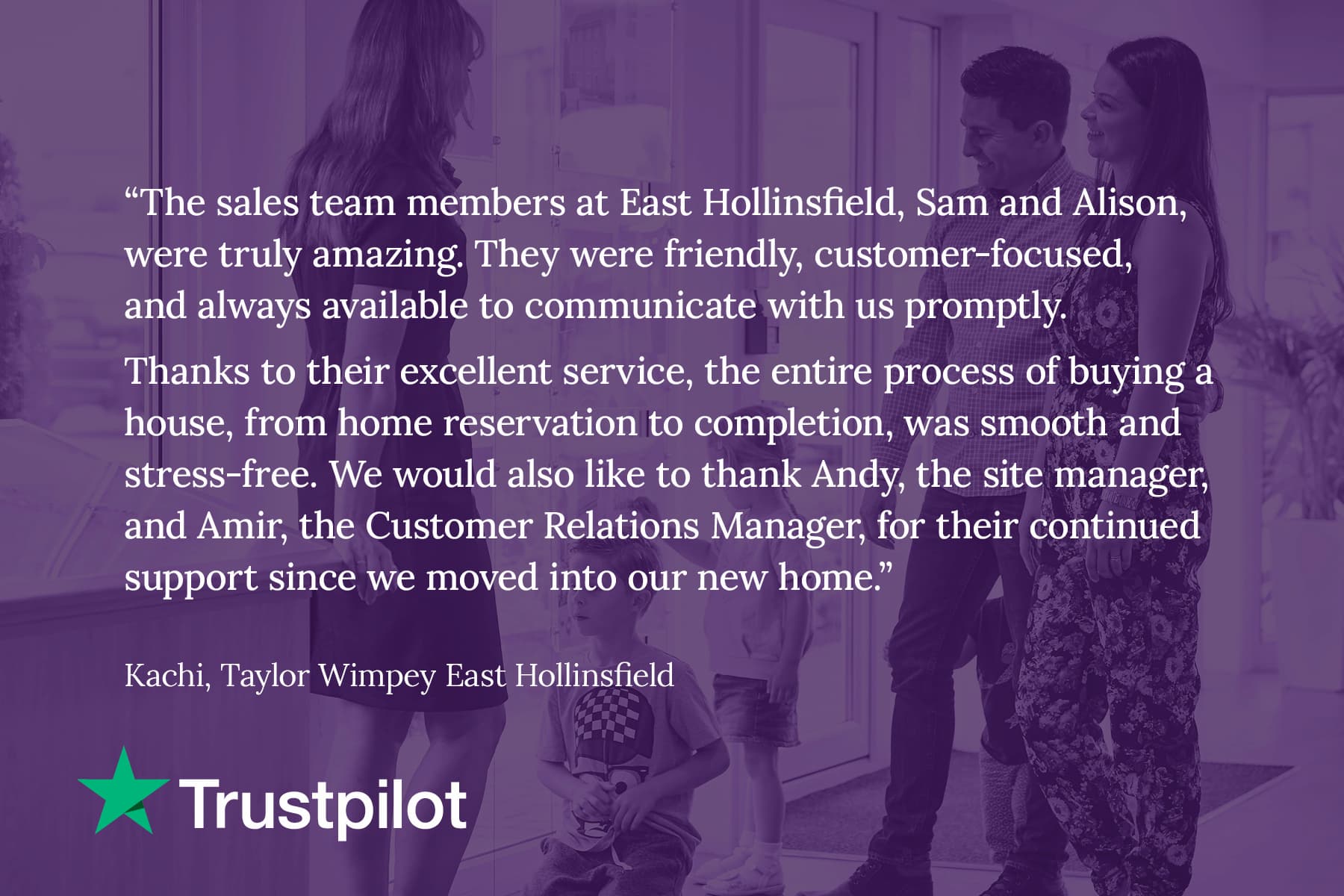 East Hollinsfield trust pilot