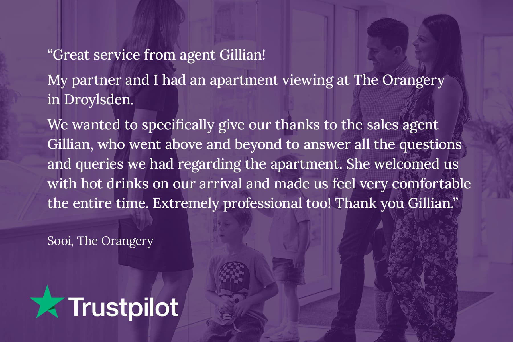 the orangery trust pilot review