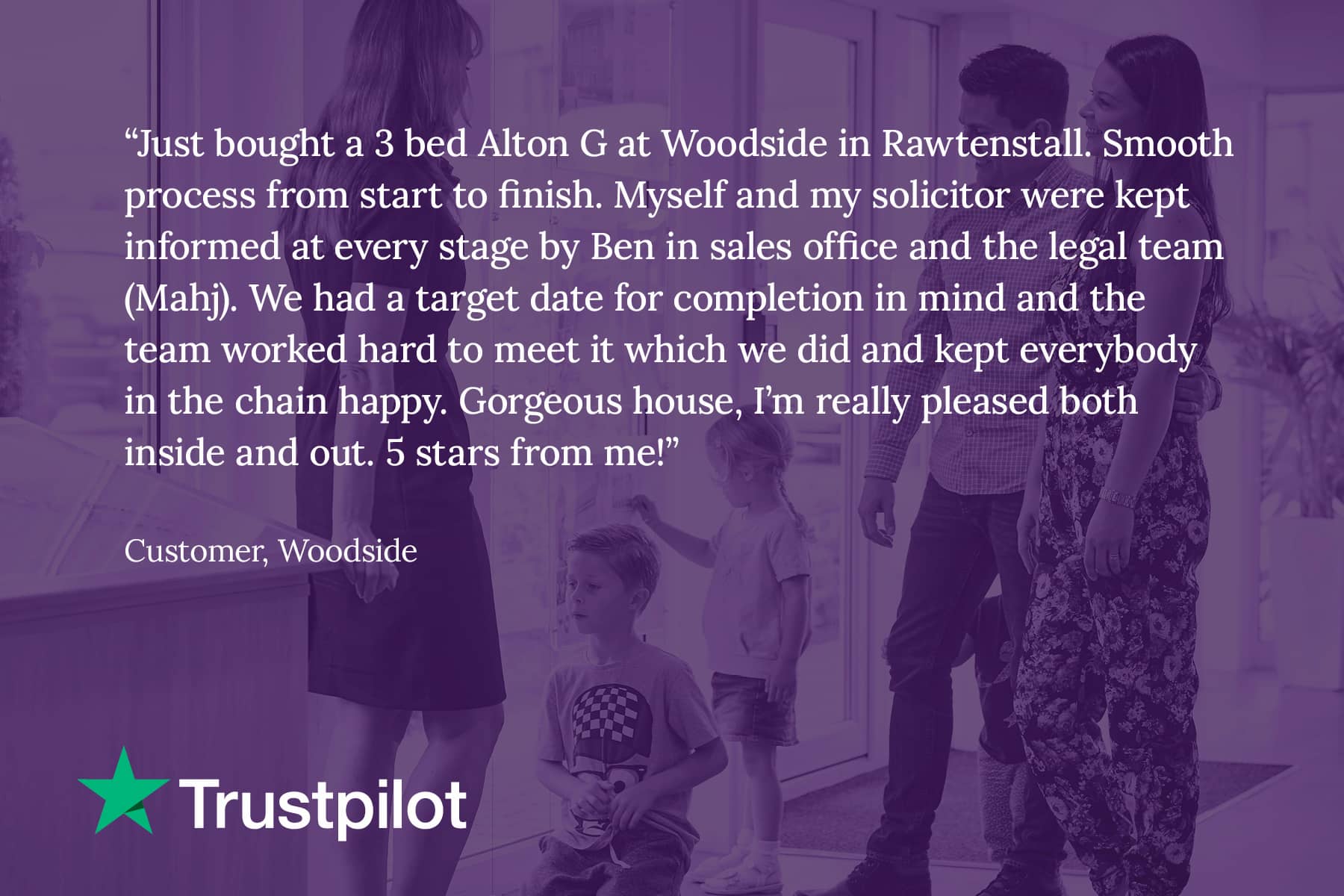 Woodside trust pilot review