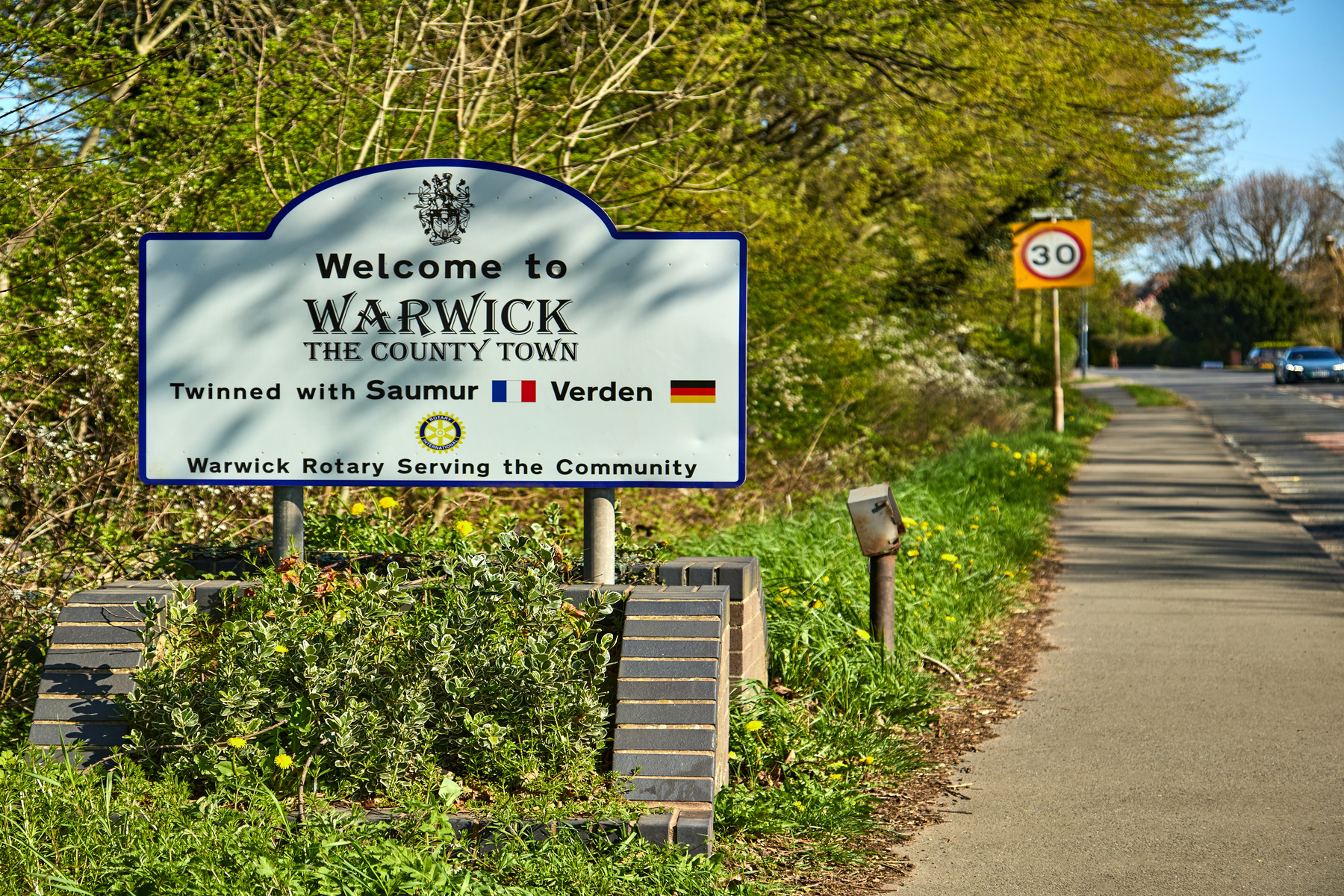 Located in the town of Warwick