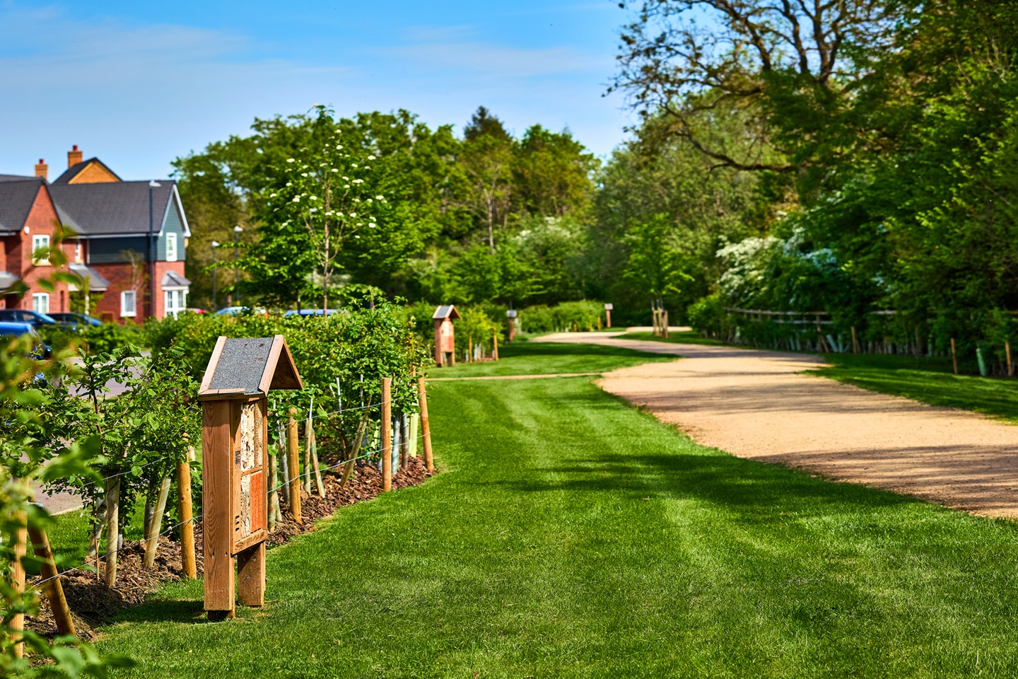 The development is designed with nature in mind