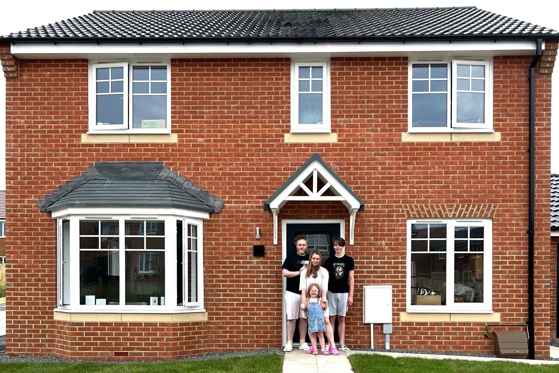 Family up-sizes to dream home at Chester Grange