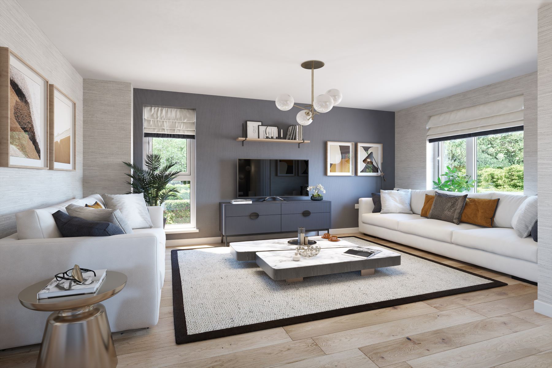 The Chalham living room