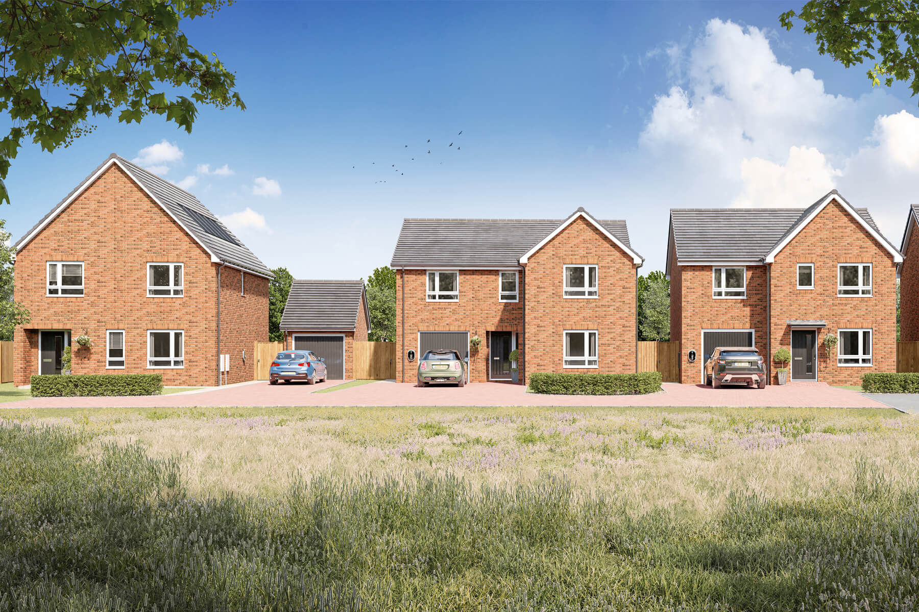 Offering a range of 2, 3 & 4 bedroom homes