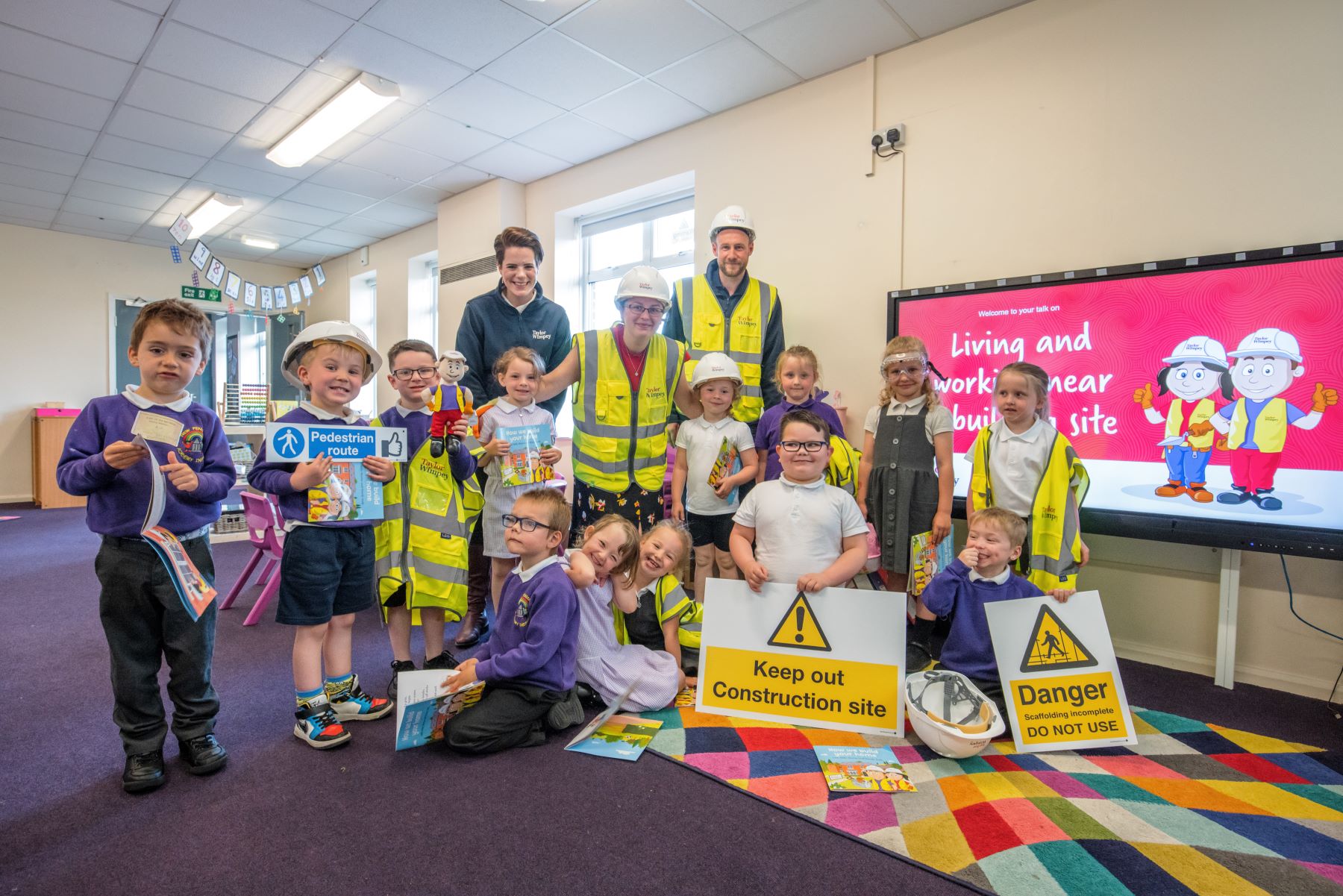 Safety Talks with New Penshaw Academy