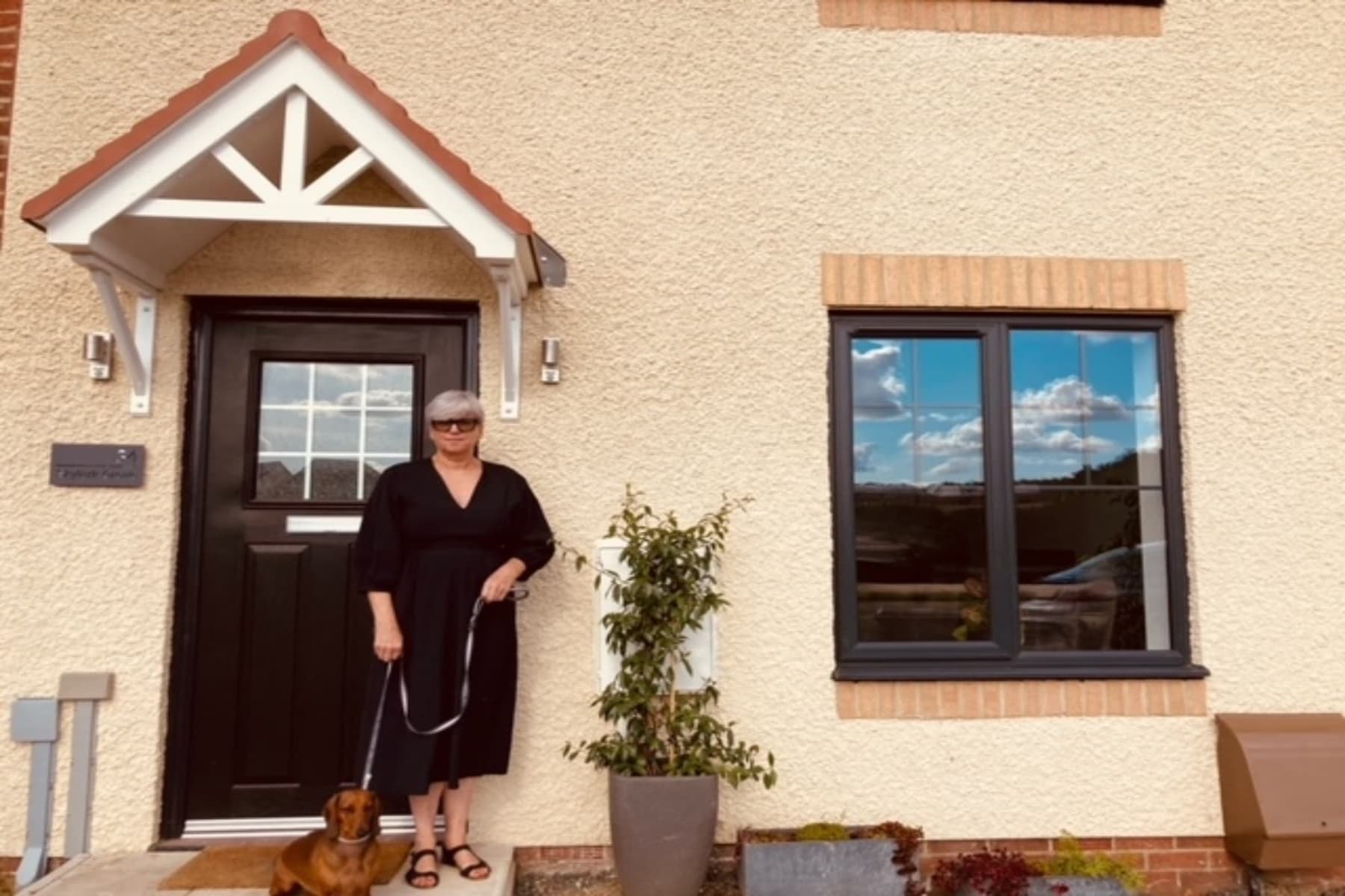 Joan Singh, a satisfied homeowner