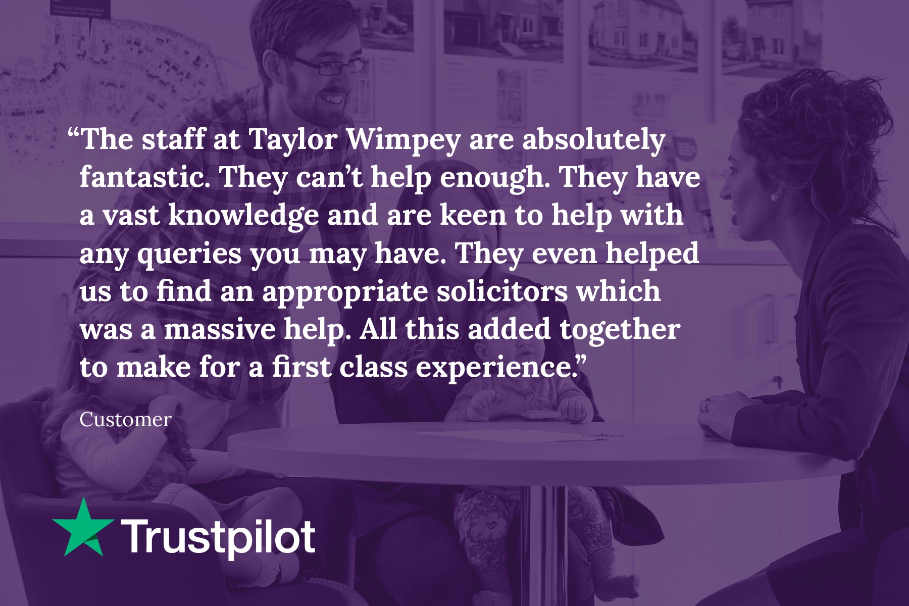 Trustpilot review for Burdon Fields