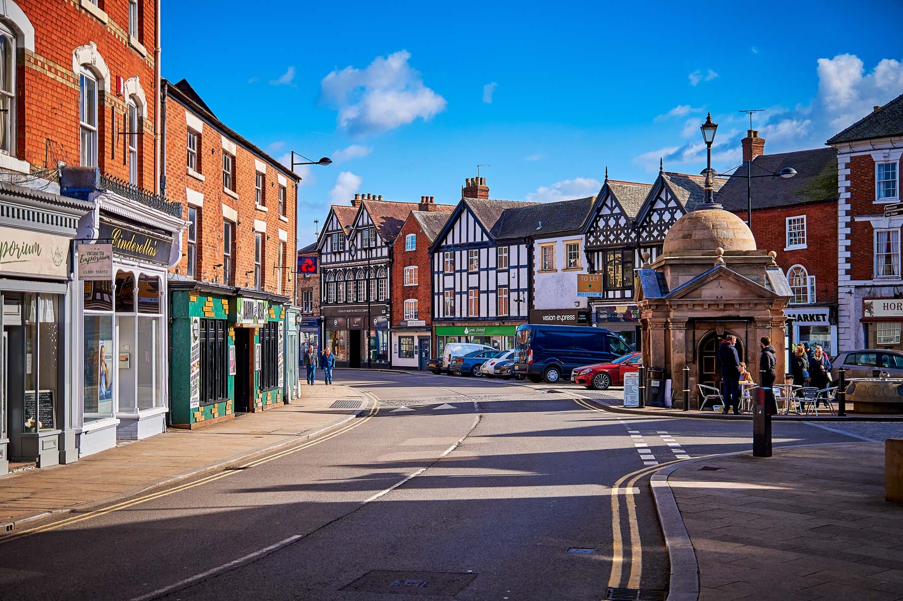 Uttoxeter is a traditional market town